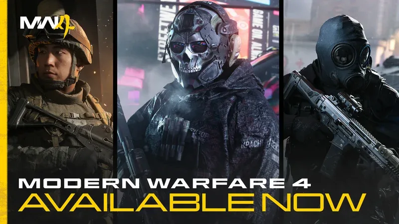 Modern Warfare 4 é lançado com 20 mapas e sem Game Pass