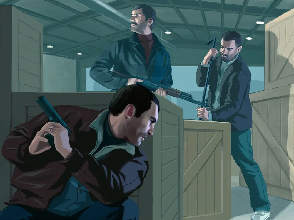 GTA 4 era para supostamente ter mecânicas mais complexas de furtividade