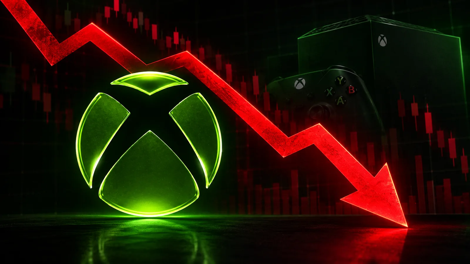Xbox em queda: Venda de consoles despenca 14% e serviços recuam no trimestre