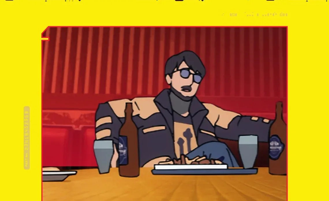 hideo kojima esta em cyberpunk edgerunners 2